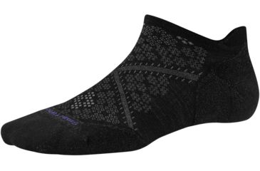 Image of Smartwool PhD Run Light Elite Micro Sock - Women's-Black-Large