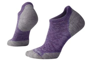 Image of Smartwool PhD Run Light Elite Micro Sock - Women's, Lavender, Small SW0SW210511-S