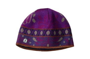 Image of Smartwool Reflections Flower Hat - Women's-Purple Dahlia