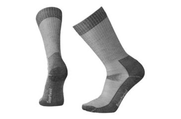 Image of Smartwool Work Medium Crew Sock - Men's, Charcoal, Medium SW001013003-M