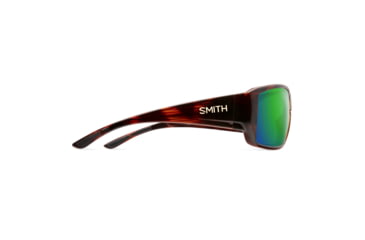 Image of Smith Optics Guides Choice Sunglasses, ChromaPop Glass Polarized Green Mirror Lens, Tortoise Frame, 20494708662UI