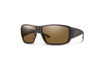 Image of Smith Optics Guides Choice Sunglasses, Matte Tortoise Frame, Polarized Brown Lens, 204947HGC62L5