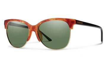 Image of Smith Optics Rebel Progressive Prescription Sunglasses, Matte Honey Tort/Black Frame, Polarized, BLCPGNMHTPR