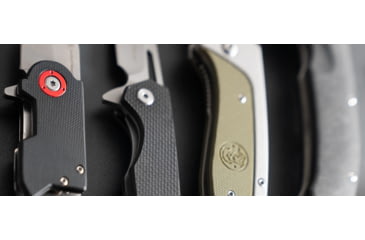 Image of Smith &amp; Wesson Benji Folding Knife, 1.5in, 8Cr13MoV Stainless Steel Blade, G-10 Handle, 1122566