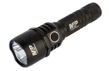 Image of Smith &amp; Wesson Duty Series MS Battery Bank LED Flashlight, RXP Rechargeable, 1 x 18650 Battery Bank, Black 1074566
