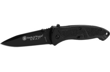 Image of Smith &amp; Wesson Large SWAT MAGIC Assisted Knife, Blk, Drop Pnt, SWATLB