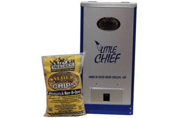 Image of Smokehouse Product Little Chief Electric 25lb. Cap. Smoker, Blue, Front Load, 25lb Capacity 101846