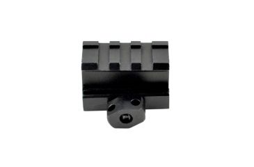Image of Sniper 3 Slot Medium Profile Riser Tactical Rail Mount, Black MRSSM3
