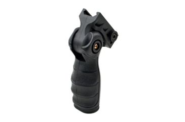Image of Sniper 5 Position Folding Foregrip Grip w/ Storage, Molded Finger Grooves, Polymer, Black GP08