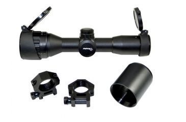 Image of Sniper 6X32MM Compact CQB Rifle Scope, Front AO Adjustment, RGB Mil Dot, Black LT6x32MAOL