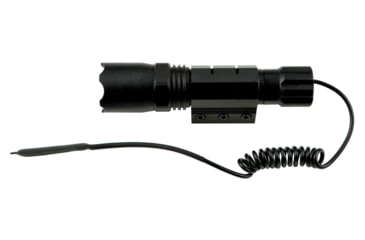 Image of Sniper Grunt 260 Lumens Tac Flashlight with Remote Switch, Key Mod mount, Black, FLKM02