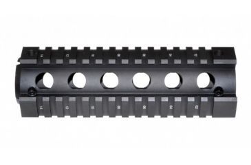 Image of Sniper Two Piece Quad Handguard Rail Mount, Black MQRSL