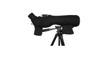 Image of Snugfit Scope Skin Vortex Skyline Cover, Fits up to 80mm, Angled, Black SK97