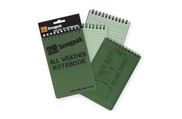 Image of SnugPak All Weather Notebooks Large Olive SP97380