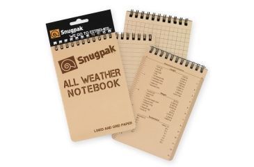 Image of SnugPak All Weather Notebooks Large Tan SP97385