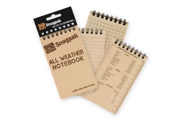 Image of SnugPak All Weather Notebooks Small Tan SP97375