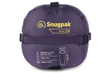 Image of SnugPak Basecamp Sleeper Lite Sleeping Bag, Amethyst Purple SP98130
