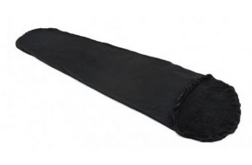Image of SnugPak Fleece Liner with Zipper, Black SP92136