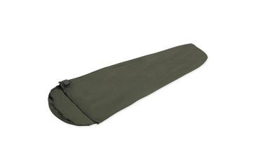 Image of SnugPak Fleece Liner with Zipper, Olive SP92131