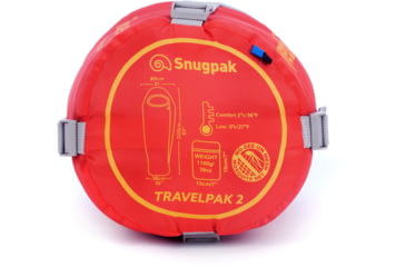 Image of SnugPak Travelpak 2 Sleeping Bag, Electric Blue, 98820