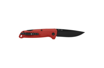 Image of SOG Knives &amp; Tools Adventurer, Folding Knife, 3.5 in Drop Point Blade, 7.5 in Overall Length, 5Cr15MoV Steel Blade, Straight Edge, Satin Finish, Silver, Black Glass-Reinforced Nylon Handle, Thumb Stud Openers, Lock Back, SOG-13-11-08-43