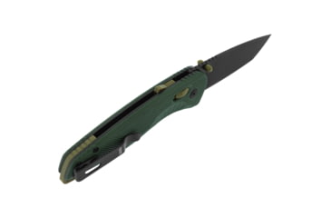 Image of SOG Specialty Knives &amp; Tools Aegis AT Folding Knives, 3.13in, Straight Edge, Cryo D2 Steel, Drop Point, Forest, GRN Handle, SOG-11-41-13-41