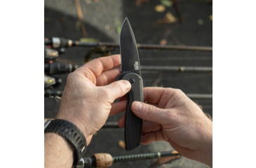 Image of SOG Specialty Knives &amp; Tools Aegis Flk 2.0 Black - Drop Point - SOG-14-41-05-43