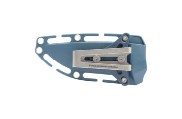 Image of SOG Specialty Knives &amp; Tools Aegis FX Fixed Blade Knives, 3.7in, Straight Edge, CRYO KRUPP 4116 Steel, Drop Point, Indigo/Acid Yellow, GRN / TPU Handle, Black, SOG-17-41-01-41