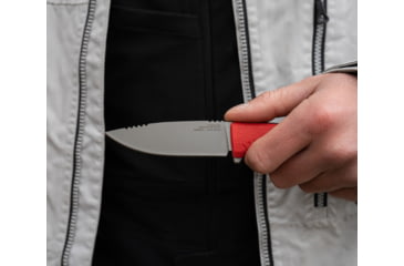 Image of SOG Specialty Knives &amp; Tools Altair FX Fixed Blade Knives, 3.7in, Straight Edge, CRYO KRUPP 4116 Steel, Clip Point, Red, GRN / TPU Handle, Black, SOG-17-79-02-57