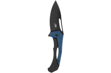 Image of SOG Knives &amp; Tools, Bulwark FLK, Folding Knife, 3.5in, D2 Steel, Drop Point Blade, Blue/Black Handle, 14-24-01-57