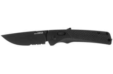 Image of SOG Specialty Knives &amp; Tools Flash At - Blackout - Partially Serrated - 11-18-02-41