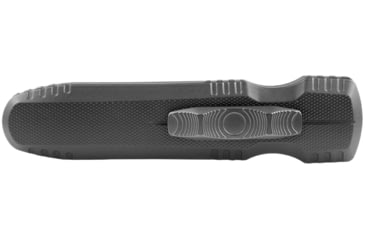 Image of SOG Specialty Knives &amp; Tools Pentagon Blackout OTF Automatic Folding Knife, 3.75in, S35VN Stainless, Spear Point Blade, Black TiNi, Black Aluminum Handle, 15-61-01-57