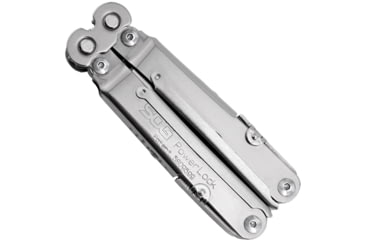 Image of SOG Specialty Knives &amp; Tools PowerLock Multiool Scissors w/ Nylon Sheath, Satin Finish, Silver, SOG-S60N-CP