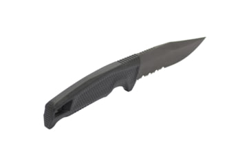 Image of SOG Specialty Knives &amp; Tools Recondo FX Fixed Blade Knives, 4.6in, Partially Serrated Edge, CRYO 440C Steel, Spear Point, Black, GRN / TPU Handle, Black, SOG-17-22-02-57