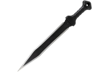 Image of SOG Specialty Knives &amp; Tools Phantom Strike Machete Fixed Blade Knife 17.6inch Spear Point 420 Black Blade Glass Reinforced Nylon Grn Handle Black