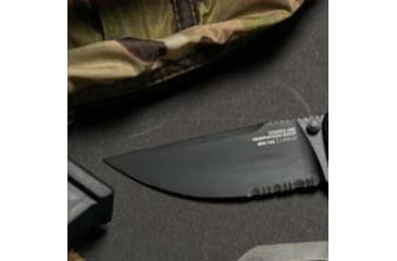 Image of SOG Specialty Knives &amp; Tools -tac Xr Blackout Partially Serrated - 12-38-03-41