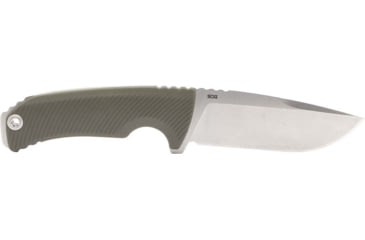 Image of SOG Specialty Knives &amp; Tools TELLUS FX Knife, 4.2in, CRYO 440C Stainless Steel, Full Tang, Fixed Blade, Glass-Reinforced Nylon Handle, Olive Drab, 17-06-01-43
