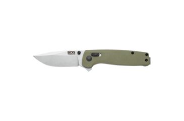 Image of SOG Specialty Knives &amp; Tools Terminus XR Flipper 2.95in Folding Knife, G10, Olive Drab Green, Box, TM1022-BX
