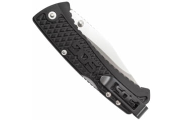 Image of SOG Specialty Knives &amp; Tools Traction Folding Knife, 3.5in, 5Cr13MoV Blade, Clip Point, Black, Glass-Reinforced Nylon Handle, SOG-TD1011-CP