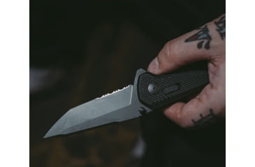 Image of SOG Specialty Knives &amp; Tools Vision XR Serrated Knife, Black, 12-57-02-57