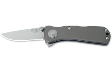 Image of SOG Twitch I Knife w/ SE Fold 2in. Steel Blade and Anodized Alum. Handle, Satin Finish, Graphite TWI7-CP