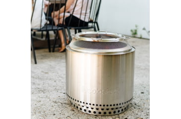 Image of Solo Stove Bonfire Shield, Stainless Steel, Medium, ssbon-sheild