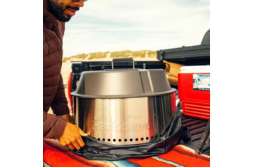 Image of Solo Stove Grill Ultimate Bundle, Stainless Steel, Cold-Rolled Steel, Powder Coated , Large, ULT-SSGRILL-22