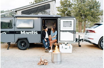 Image of Solo Stove Ranger, Shelter And Stand, Stainless Steel, SSRAN-SD-2.0+SHELTER