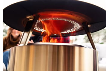 Image of Solo Stove Yukon Heat Deflector, Stainless Steel, Medium, SSYUK-27-DEFLECTOR