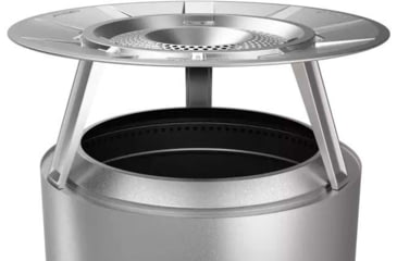 Image of Solo Stove Yukon Heat Deflector, Stainless Steel, Medium, SSYUK-27-DEFLECTOR