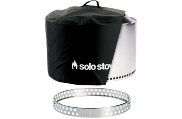 Image of Solo Stove Yukon, Shelter And Stand, Stainless Steel, SSYUK-SD-27-2.0+SHELTER