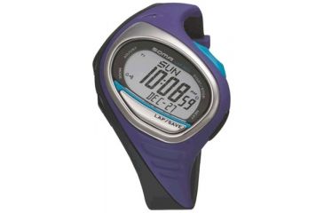 Image of Soma Dwj00-0008 Running 300 Watch, Grey Face, Purple Polyurethane Band SOMDWJ00-0008