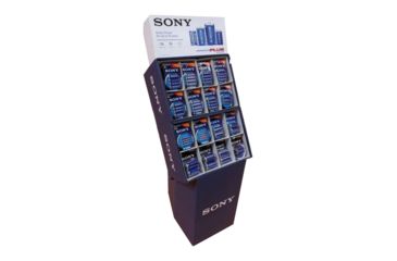 Image of Sony Alkaline Display w/ AA 4pk-112 / AAA 4 pk-57 / C 2pk-14 / D 2 pk-12 / 9volt 1pk-11 SALKALINEDISPLAY