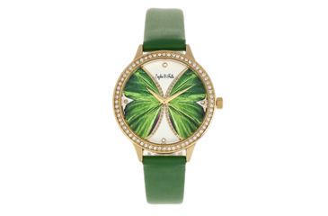 Image of Sophie And Freda Rio Grande Leather-Band w/ Swarovski Crystals, Gold/Green, One Size, SAFSF4605
